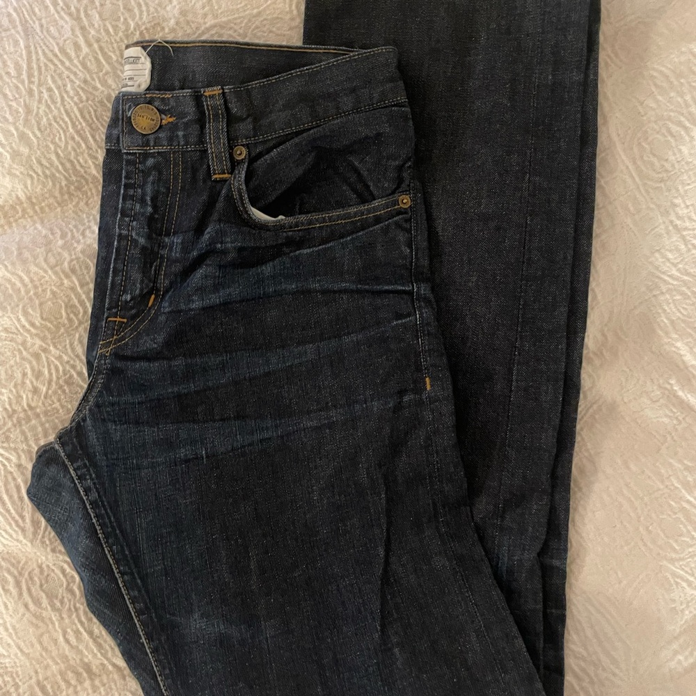 Dark Blue Denim Jeans